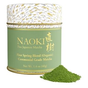 NAOKI ORGANIC CEREMONIAL FRIST SPRING BLEND MATCHA - JAPAN - 1.4oz
